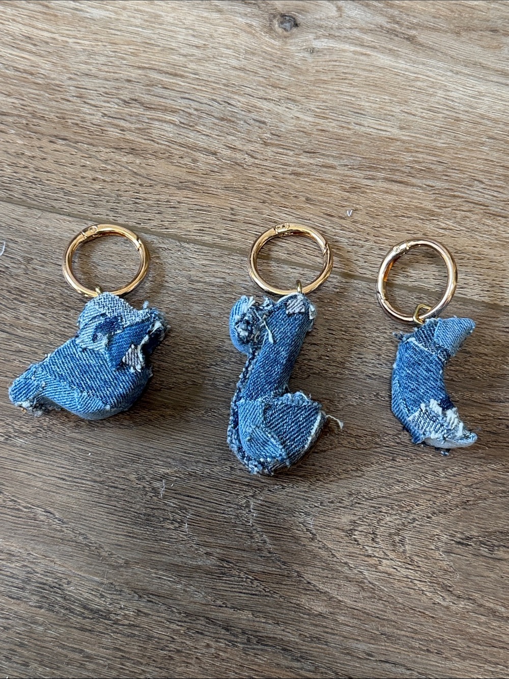 Denim Keyrings